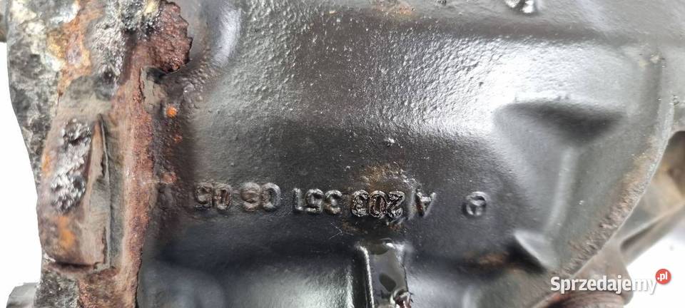 DYFERENCJAŁ TYŁ MERCDESBENZ C 160 A2033510605 Lipno