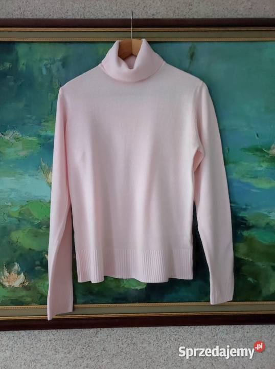 HM elegancki golf sweter bluzka lejący mięciutki Swetry i golfy Kielce