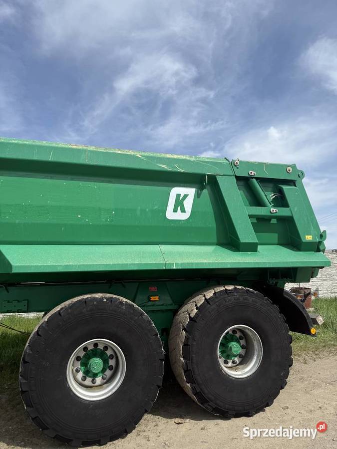 Przyczepa Wywrotka Krger MUP 20HP 2021 nieuszkodzony