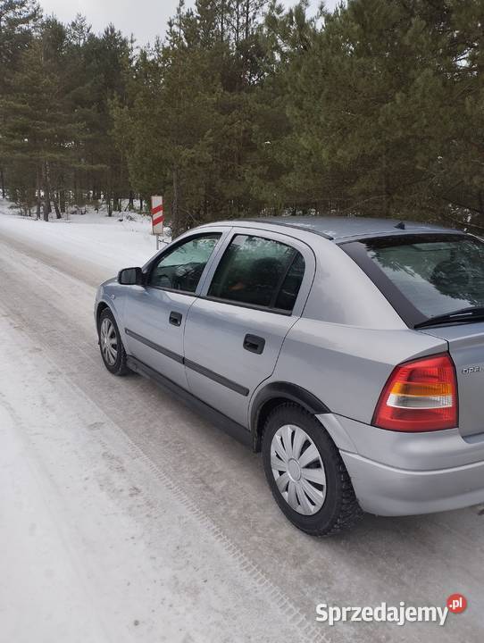 Opel Astra G 2000poj16 ośmio zaworowyBenzgaz nieuszkodzony Astra Chojnice
