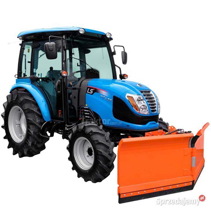 LS Tractor MT360 MEC 4x4 57 CAB pług do śniegu Tajęcina