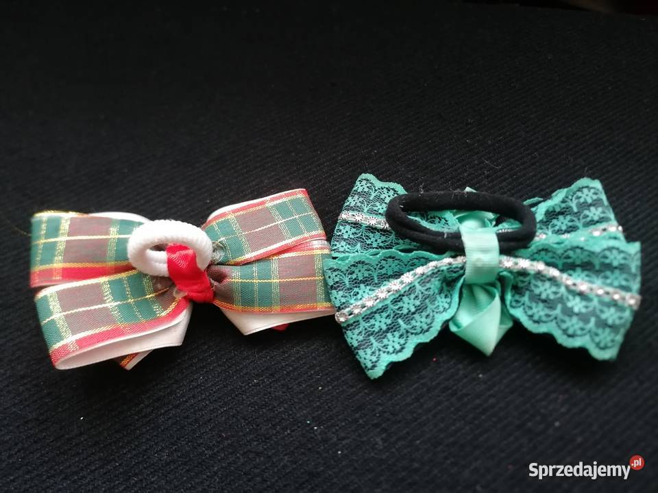 Gumka do włosów różowaTrzy ozdobne gumki do Łódź sprzedam