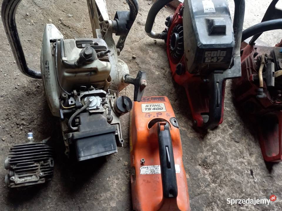 Pily spalinowe solo 647 639 stihl st 400 czesci Świdnik sprzedam