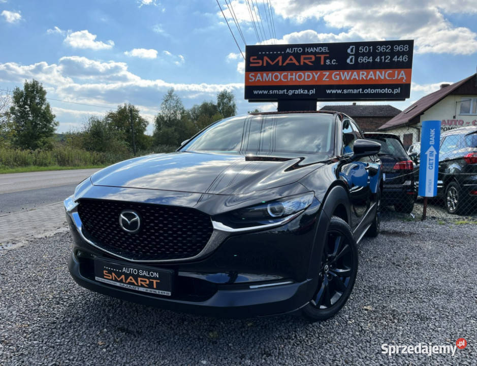 Mazda CX30 Hybryda Automat Navi Kamera kurtyny powietrzne śląskie Rydułtowy sprzedam