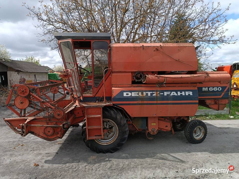 DeutzFahr m660 z kabina i sieczkarnia Dragany