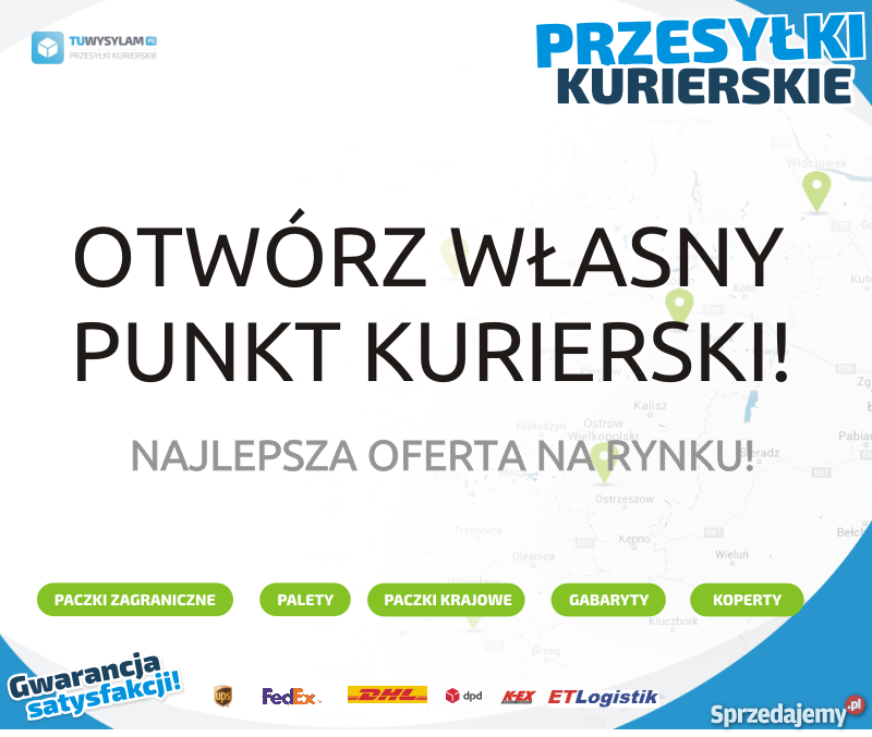 Dodatkowy biznes Otwórz Punkt Kurierski Poznań