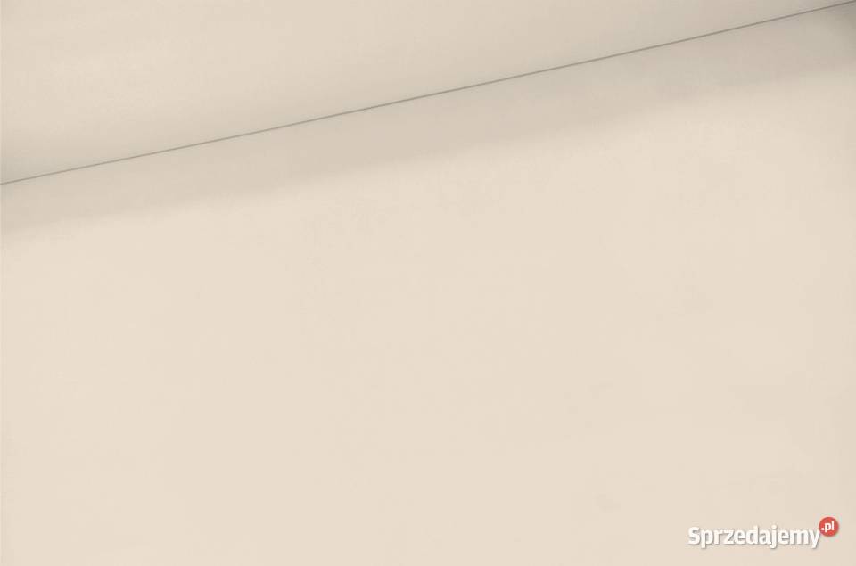 Materiał beżowy na metry 100 bawełna Tkanina Lublin