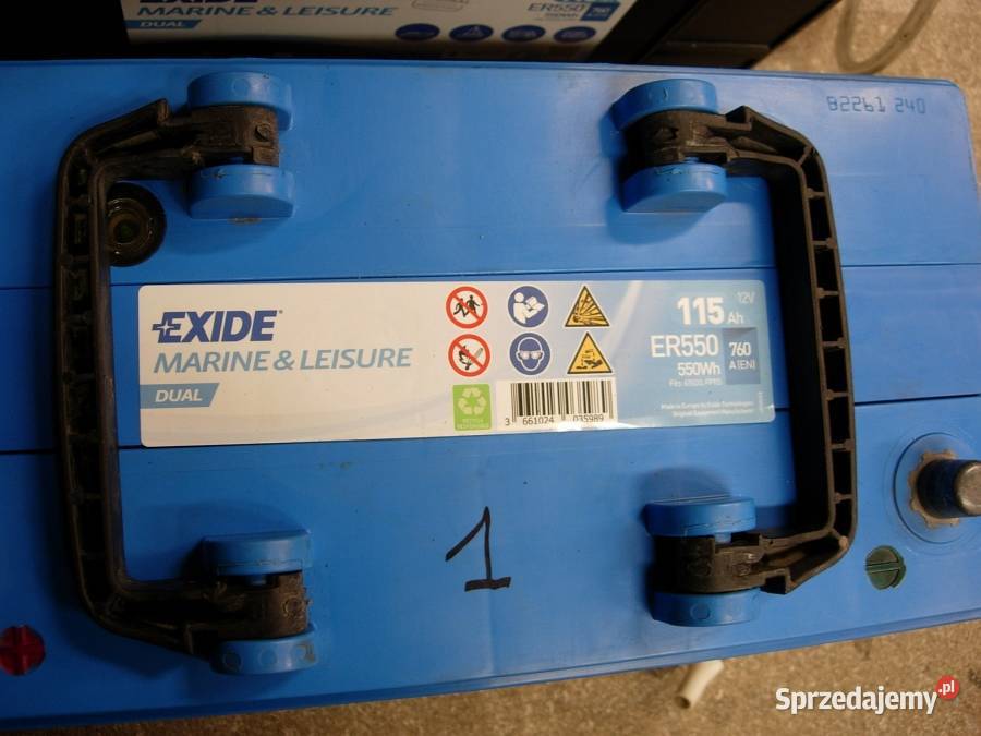 Akumulator Exide 12V 115Ah do kampera przyczepy podlaskie Białystok sprzedam