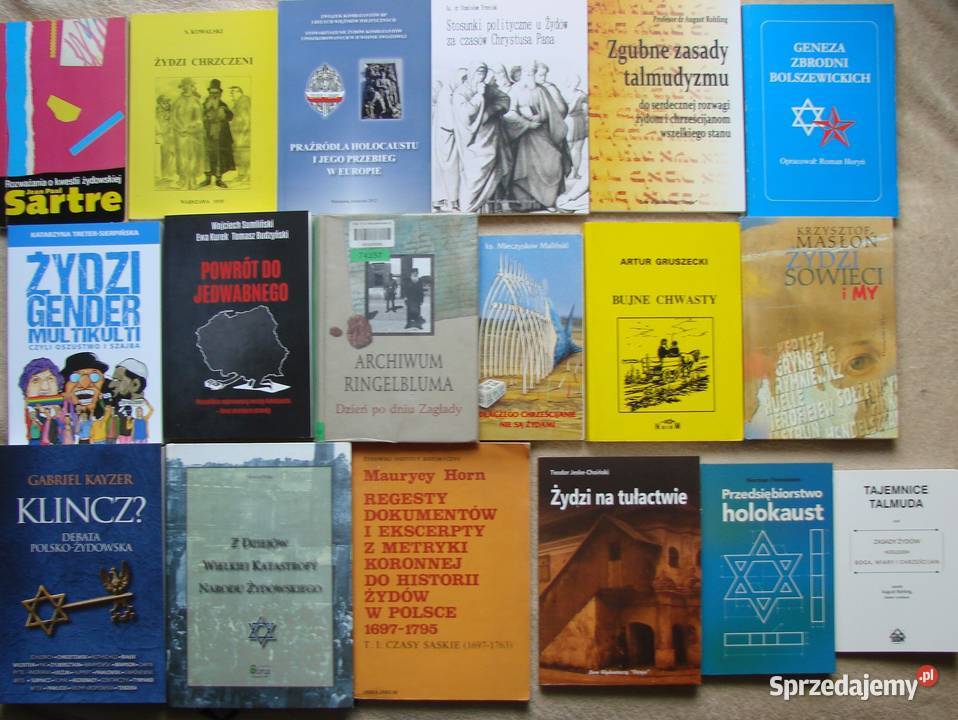 Książki żydoznawcze Radom sprzedam