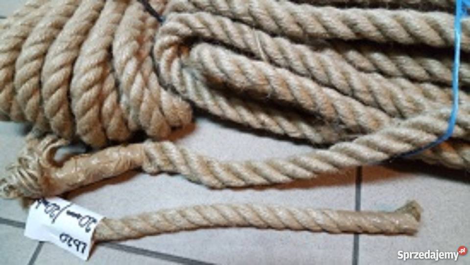 lina jutowa fi 6mm8mm Linka jutowa powróz sznur Rzeszotary