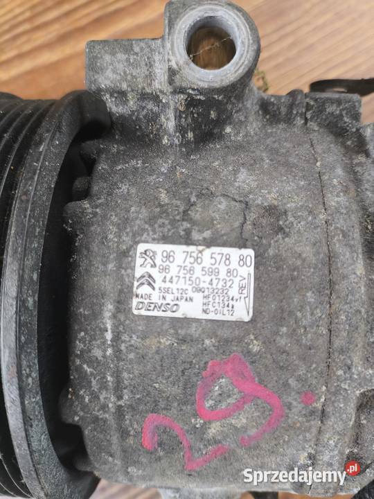 Kompresor klimatyzacji Peugeot Citroen 16 HDi Warszawa