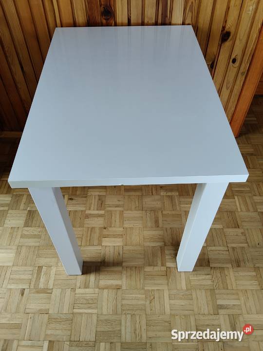Biały stolik polysk Krotoszyn