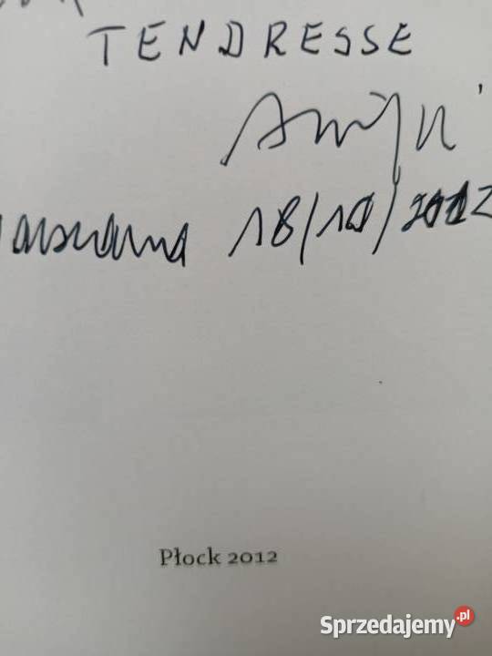 Nitzgorski książki List do Katarzyny autograf Warszawa sprzedam