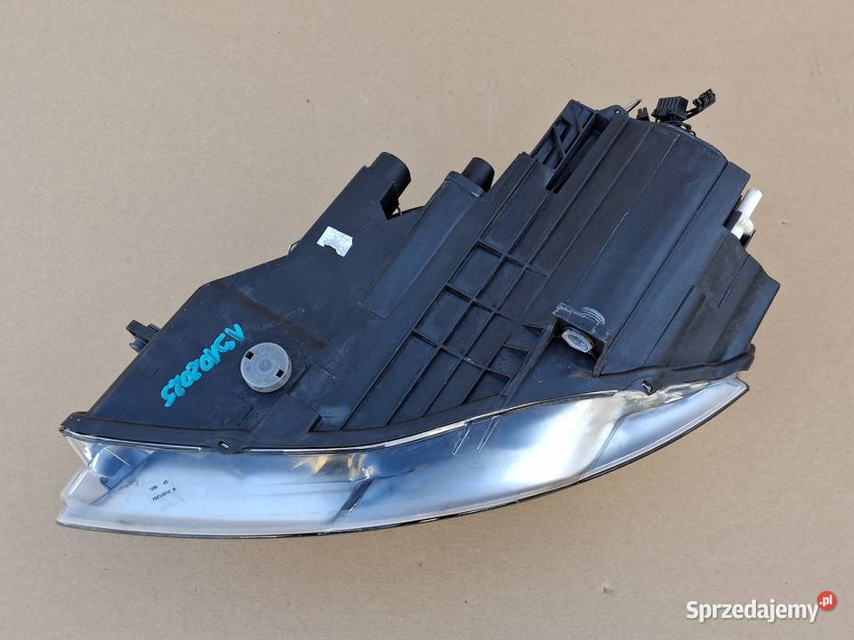 VW PASSAT B6 BI XENON REFLEKTOR PRAWY LAMPA Bieleń
