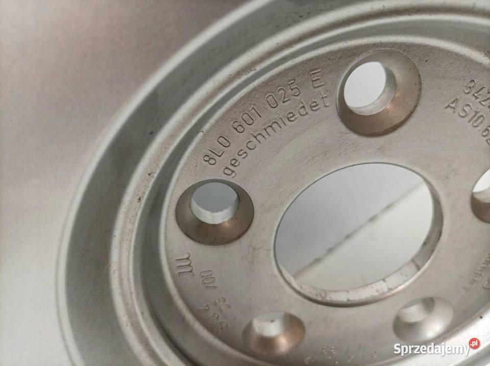 FELGA ALUMINIOWA R15 5X100 ET38 OC 57MM6JX15H2 Średnica 15"