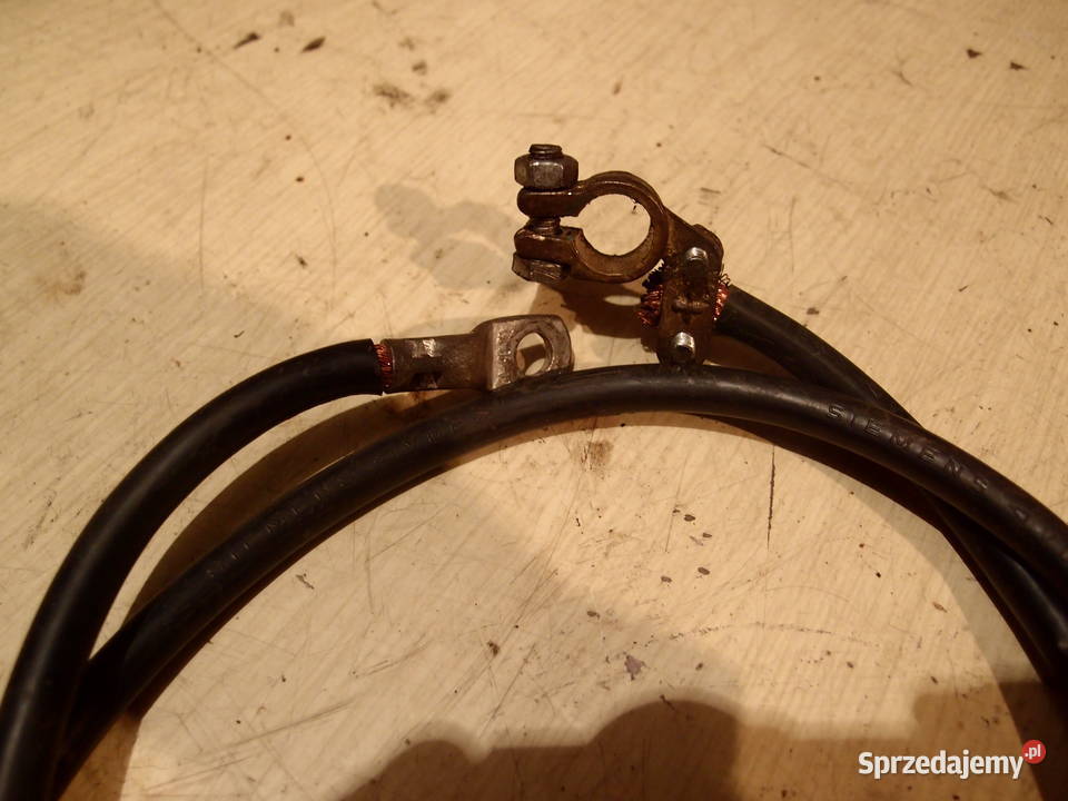 Przewód kabel plus minus do akumulatora klemy Łódź