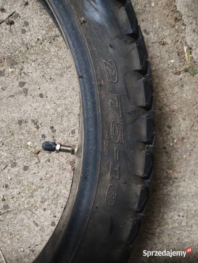 Opona motocykla z dętką 18 275 Pozostałe Janowiec Wielkopolski