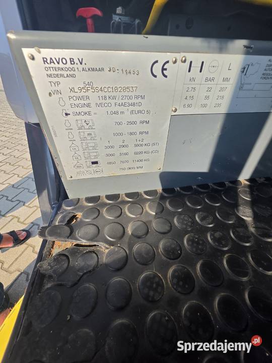 Zamiatarka Ravo 540 sprzedam