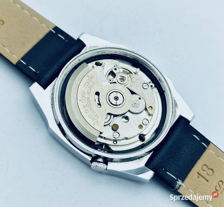 STALOWY MĘSKI NARĘCZNY ZEGAREK SEIKO 5 AUTOMATIC kujawsko-pomorskie Grudziądz