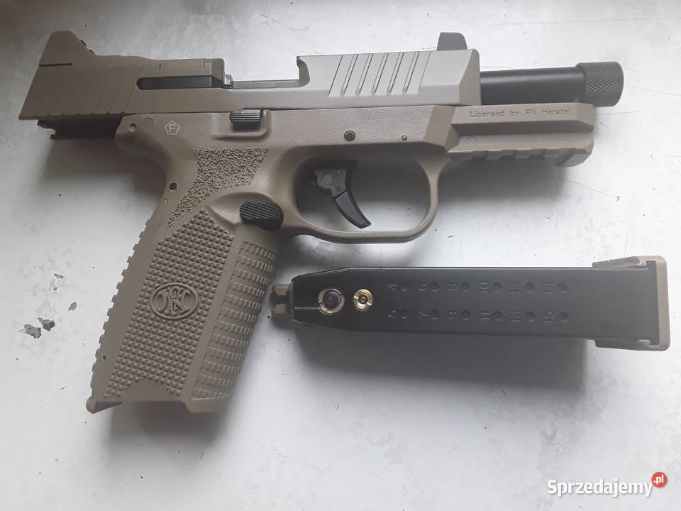 Replika pistoletu asg FN 509 GBB green gaz Sporty strzeleckie i myślistwo sprzedam