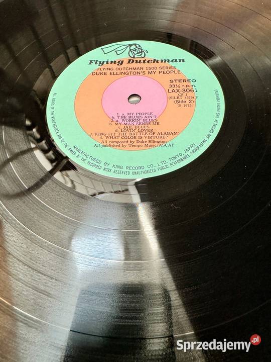 Duke Ellington My People EXEX Japan Obi LP 1975 Rumia