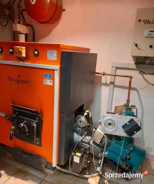 Piec Heizomat 33KW na Trociny Zrębke Pellet Kożuchów