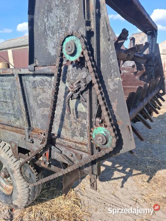 Rozrzutnik obornika jednoosiowy Sokolniki