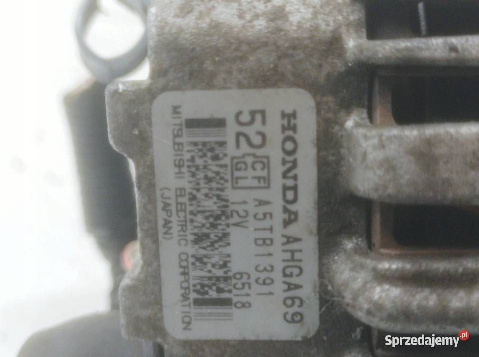 ALTERNATOR AHGA69 14 16V Honda Civic VIII