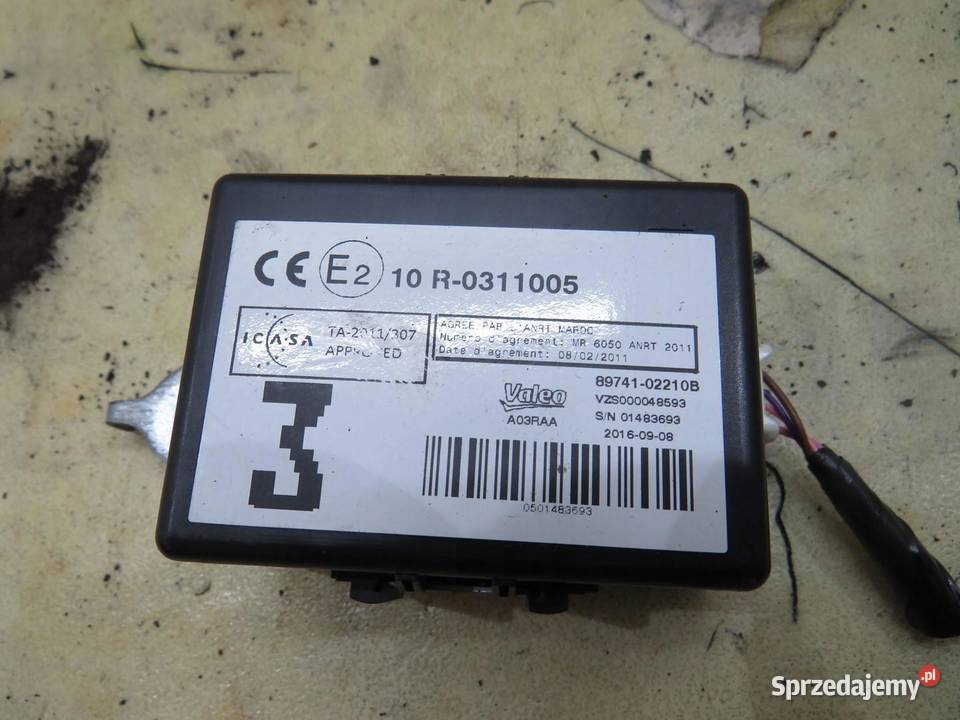 MODUŁ DRZWI AURIS II LIFT 8974102210B