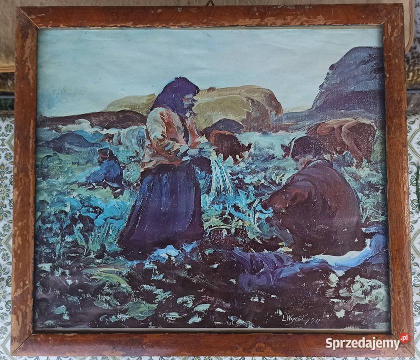 Stare ok 100 letnie obrazy Antyki, Sztuka, Kolekcje