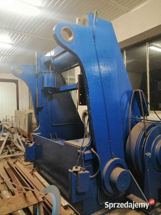 Prasa krawędziowa używana zdemontowana