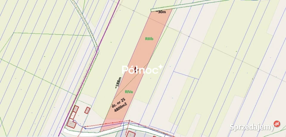 Działka 4800m MPZP Kotłówka gm Żelechów asfalt Sprzedaż sprzedam