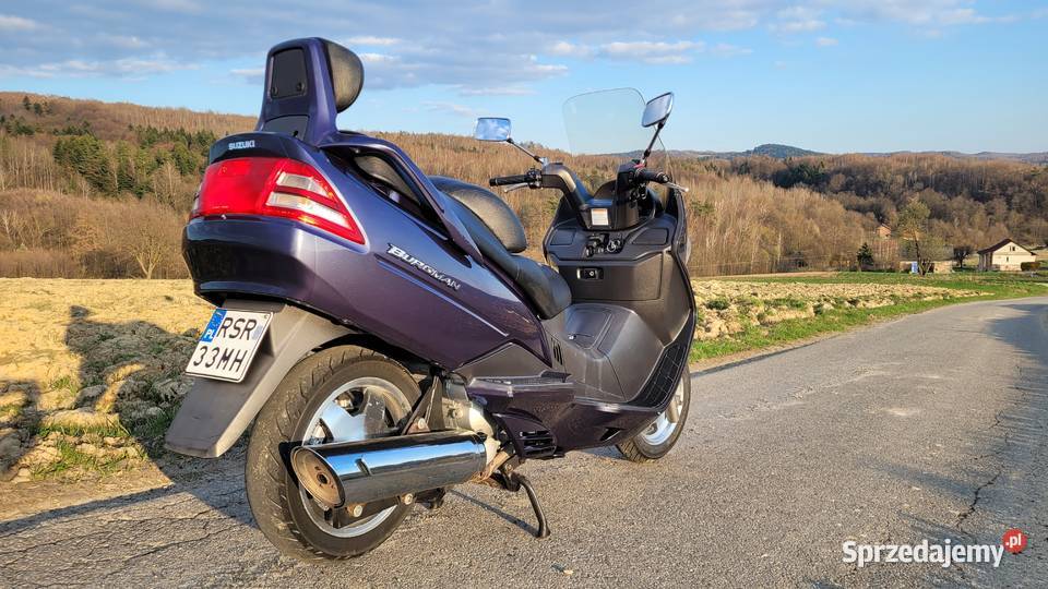 Suzuki Burgman AN 400 2002r granatowy