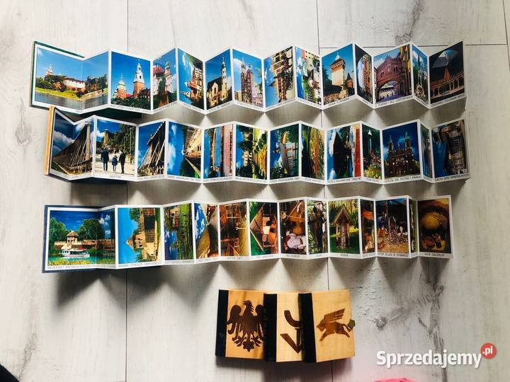 Kolekcje książeczki drewniane Polskie miasta Łódź sprzedam