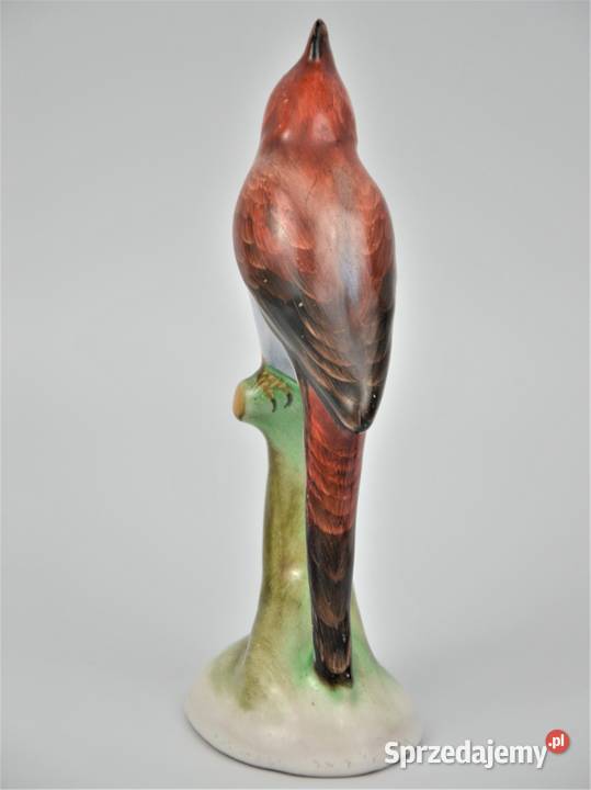 Papuga ceramiczna Bodrogkeresztr Węgry lata 60te Porcelana i szkło Warszawa sprzedam