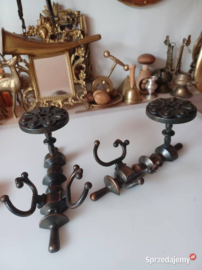 Dwa piękne duże wieszaki wielkopolskie Poznań