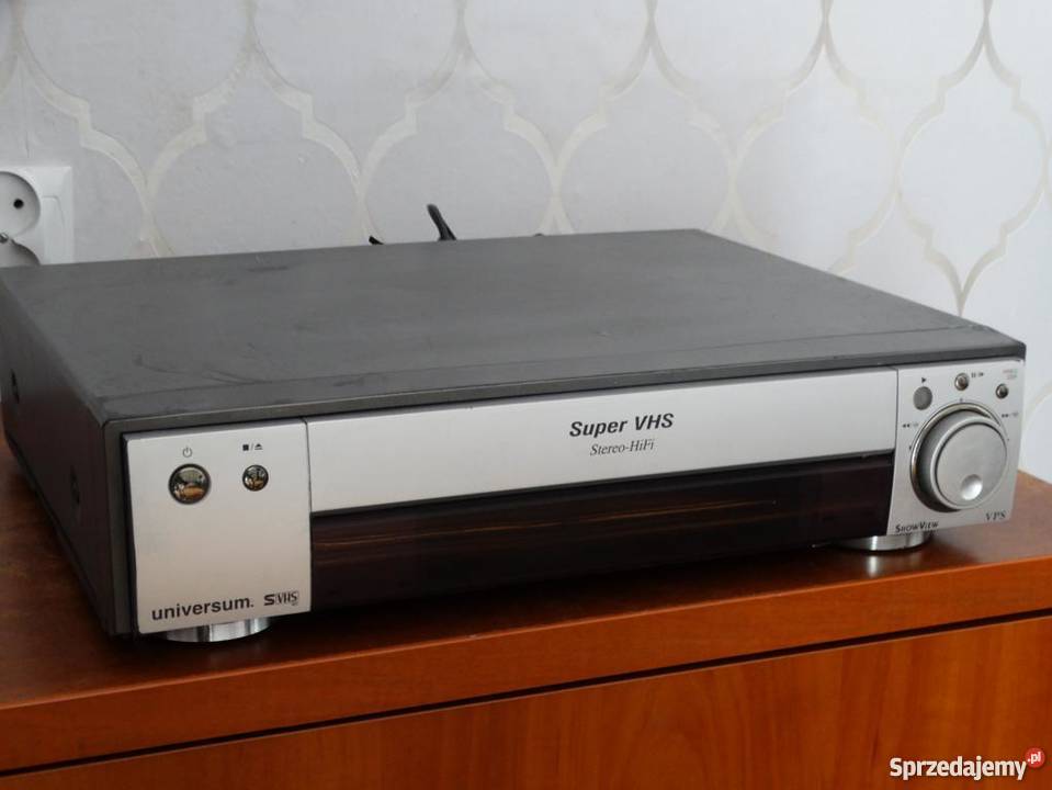 Magnetowid SVHS Universum VR4390 stereo WYSYŁKA Jasło