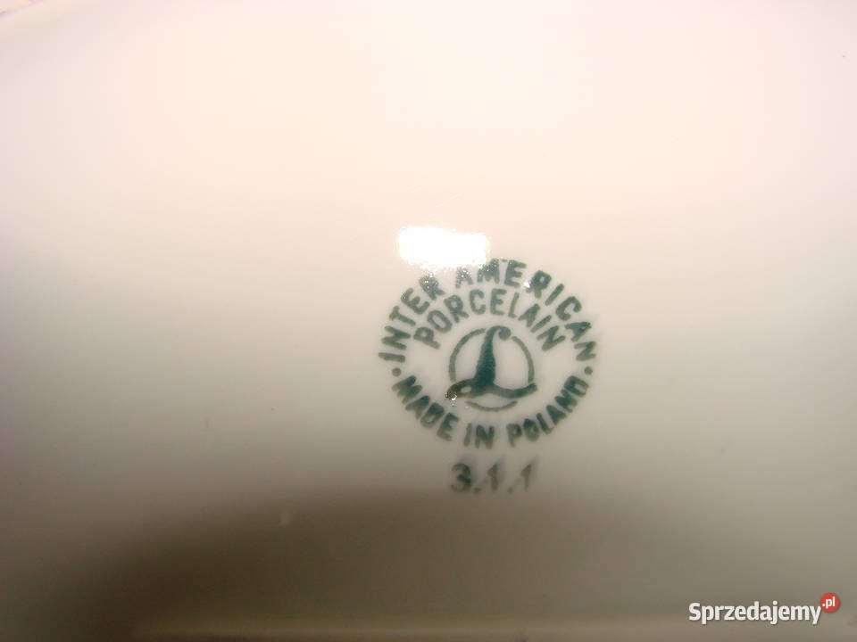 Truskawki porcelanowy półmisek Lubiana Pruszcz Gdański sprzedam