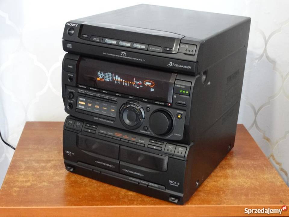 Wieża Sony HCDH771 mocna i sprawna WYSYŁKA Jasło