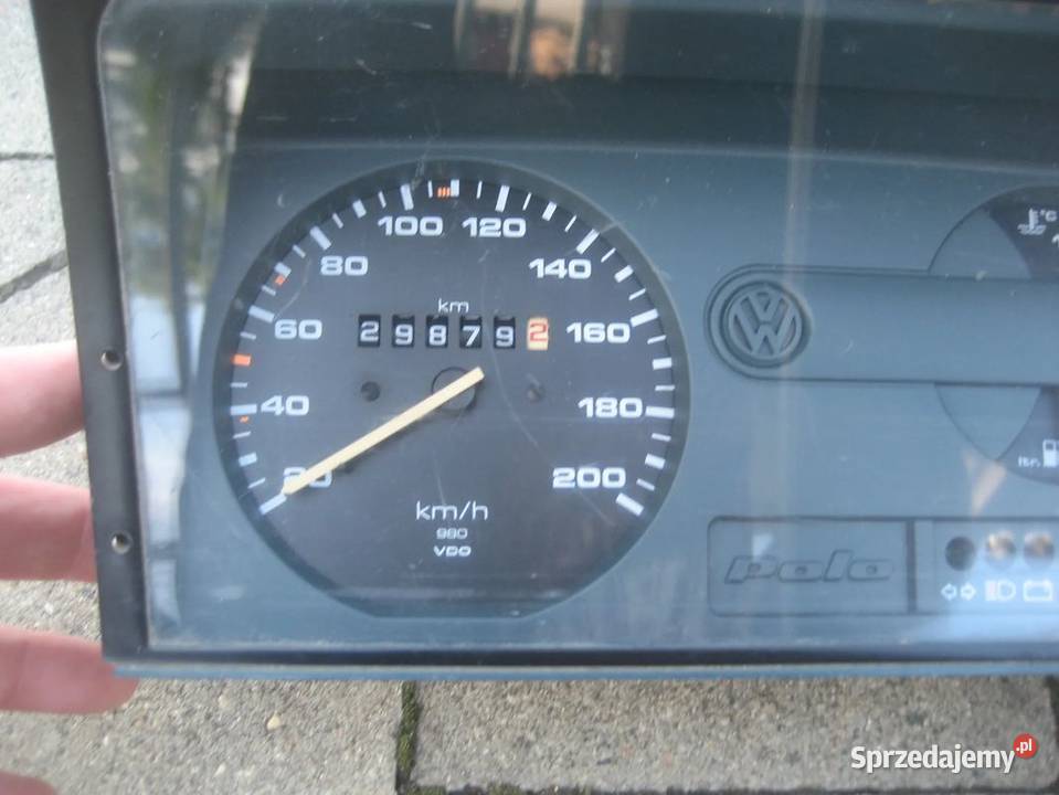 vw polo ii 8992r 10 benzyna licznik zegar Liczniki i zegary