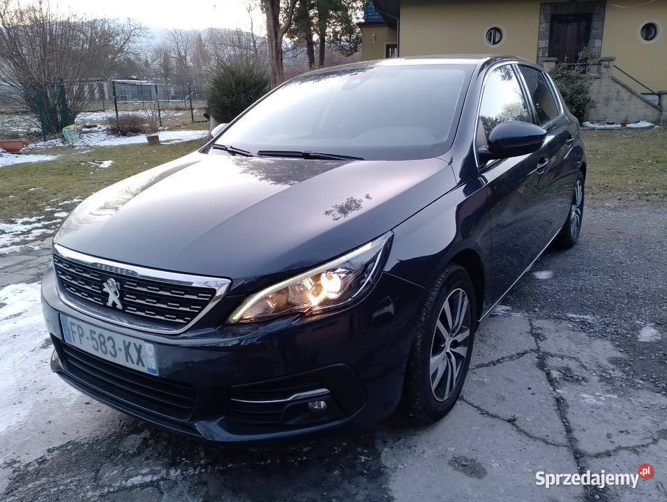SPRZEDAM PEUGEOT 308 HDI BLUE AUTOMATIC SERWIS śląskie Wilkowice