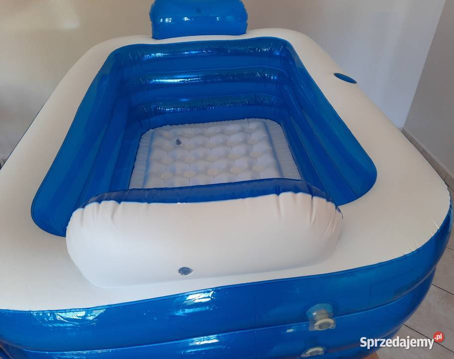 Basen 400 litrów dmuchany prostokątny 140x100x60 Gaszowice