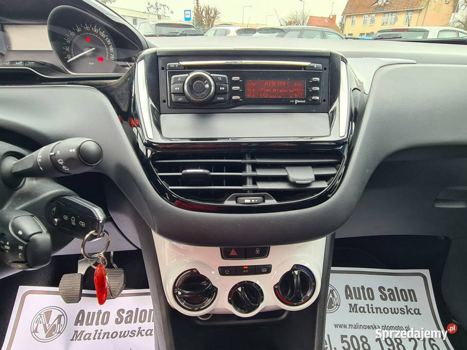 Peugeot 208 LIKE Klimatyzacja Halogeny Komputer immobilizer Wągrowiec