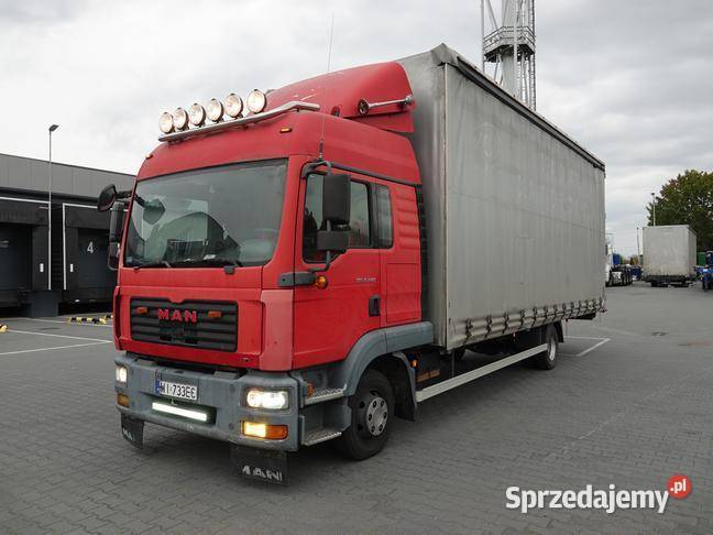 MAN 8240 TGL E4 75t 2008r Skrzynie Łosice sprzedam