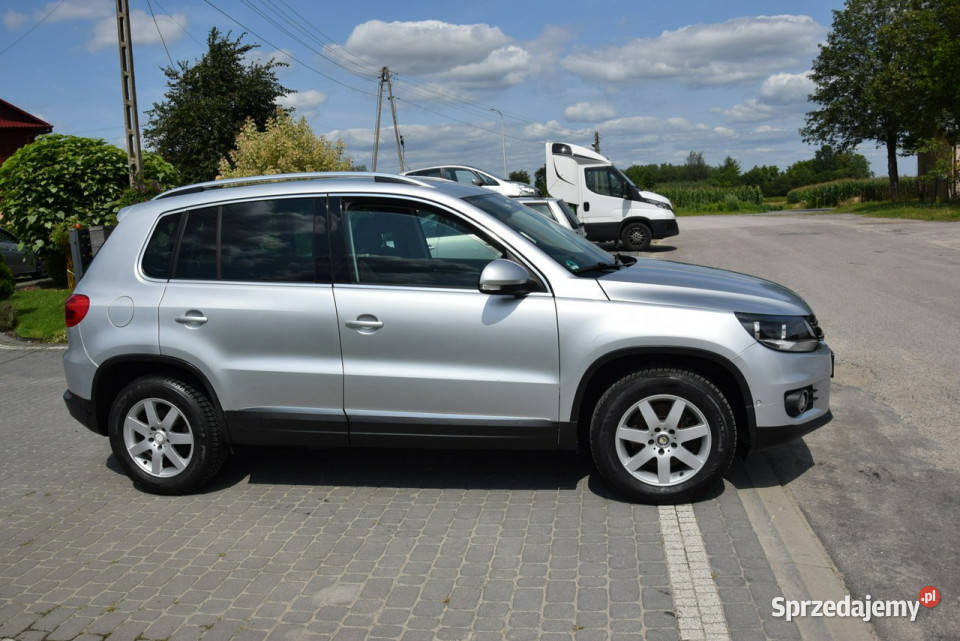 Volkswagen Tiguan 20TDI 2012r Lift PDC Odpinany Rok produkcji 2012 Majdan Sieniawski