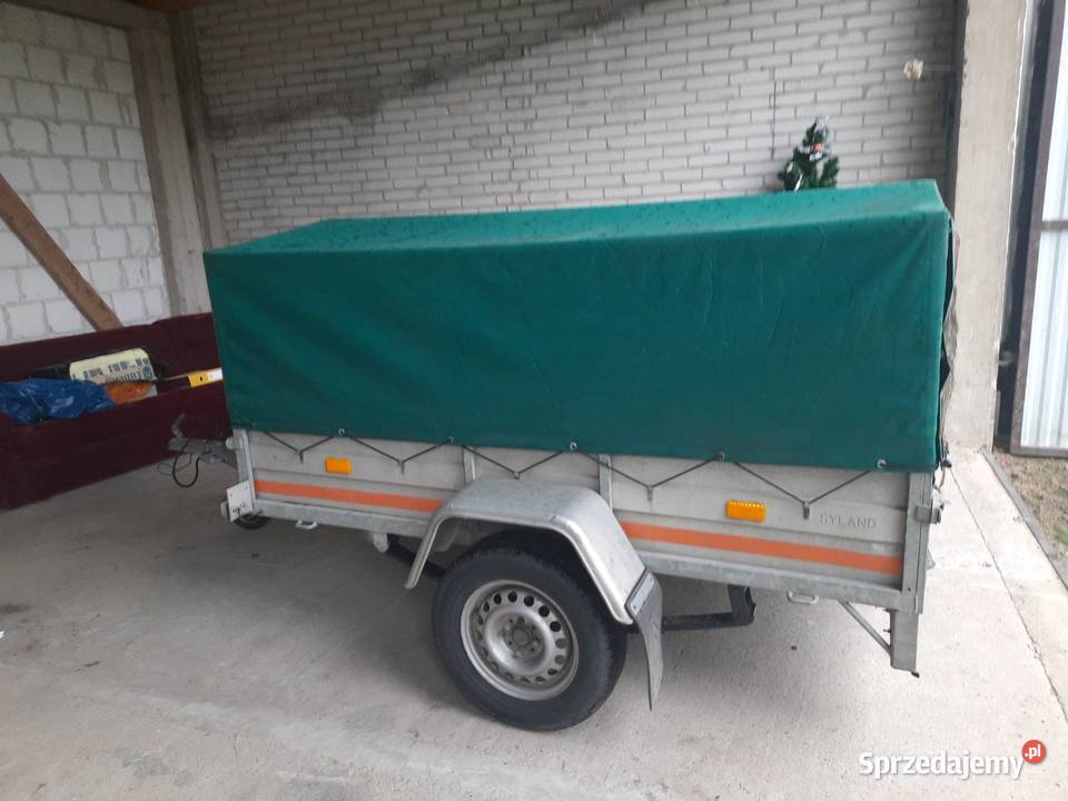 Oryginalna przyczepka SYLAND 2015r 210x125 z Boguty-Pianki sprzedam