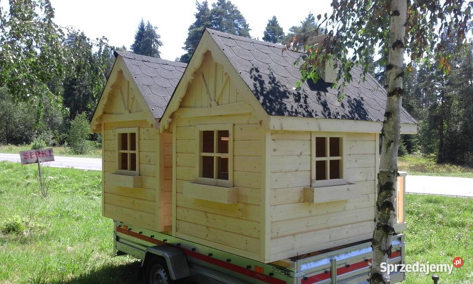 Domek drewniany dzieci Architektura ogrodowa Nowy Targ sprzedam