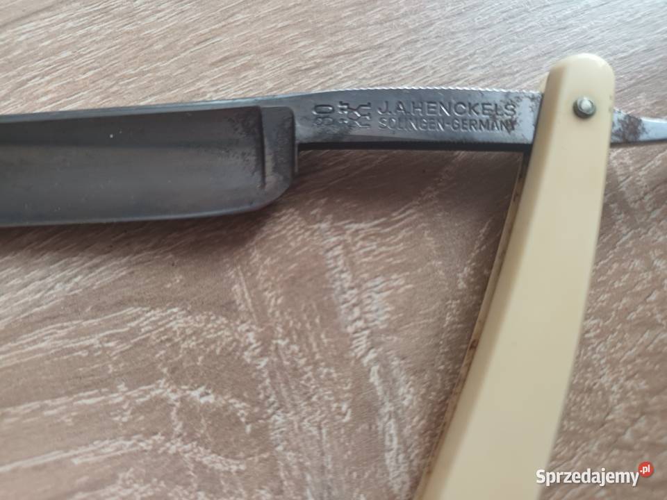 Brzytwa JA Henckles Zwillingswerk 80 Namysłów