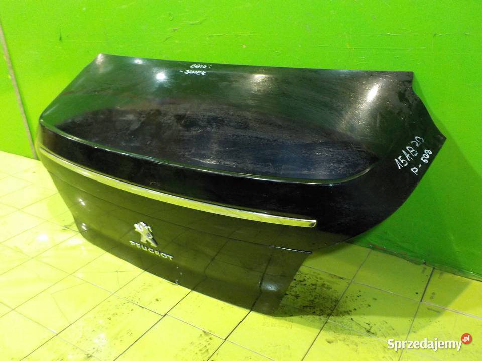 PEUGEOT 508 I 11r 4D klapa tyl Klapy bagażnika Suków