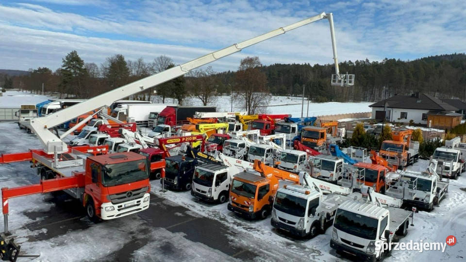 Mercedes ACTROS 2632 Zwyżka WUMAG WT 530 immobilizer Widełki sprzedam